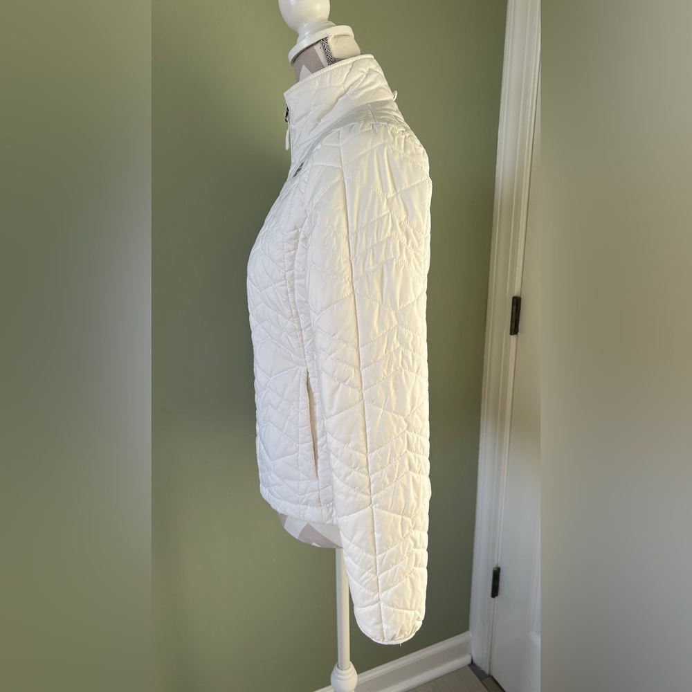 The North Face Women’s Full Zip Jacket White Sz S - Picture 3 of 9